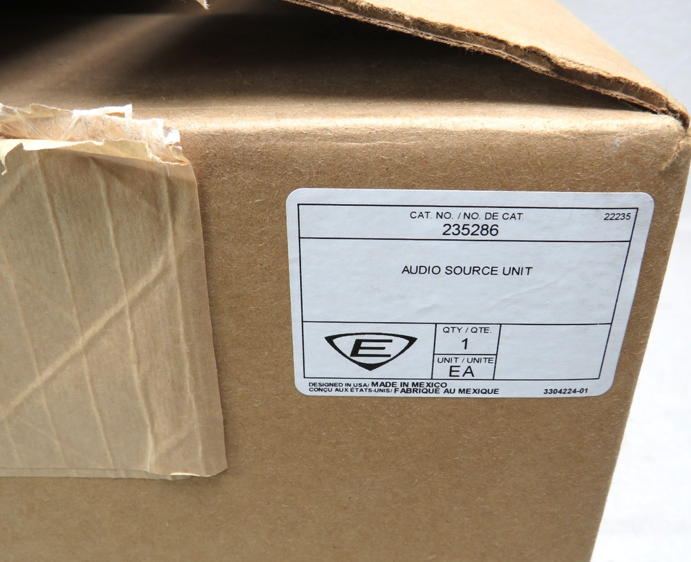 Edwards EST 3-ASU Audio Source Unit 235286 [CTOKT]