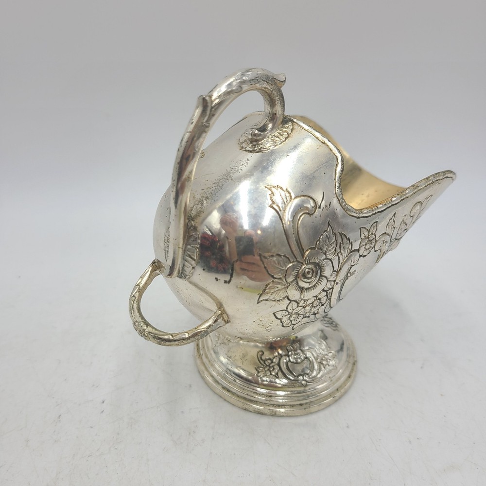 RAIMOND SILVER PLATE SUGAR SCUTTLE WITH SCOOP
