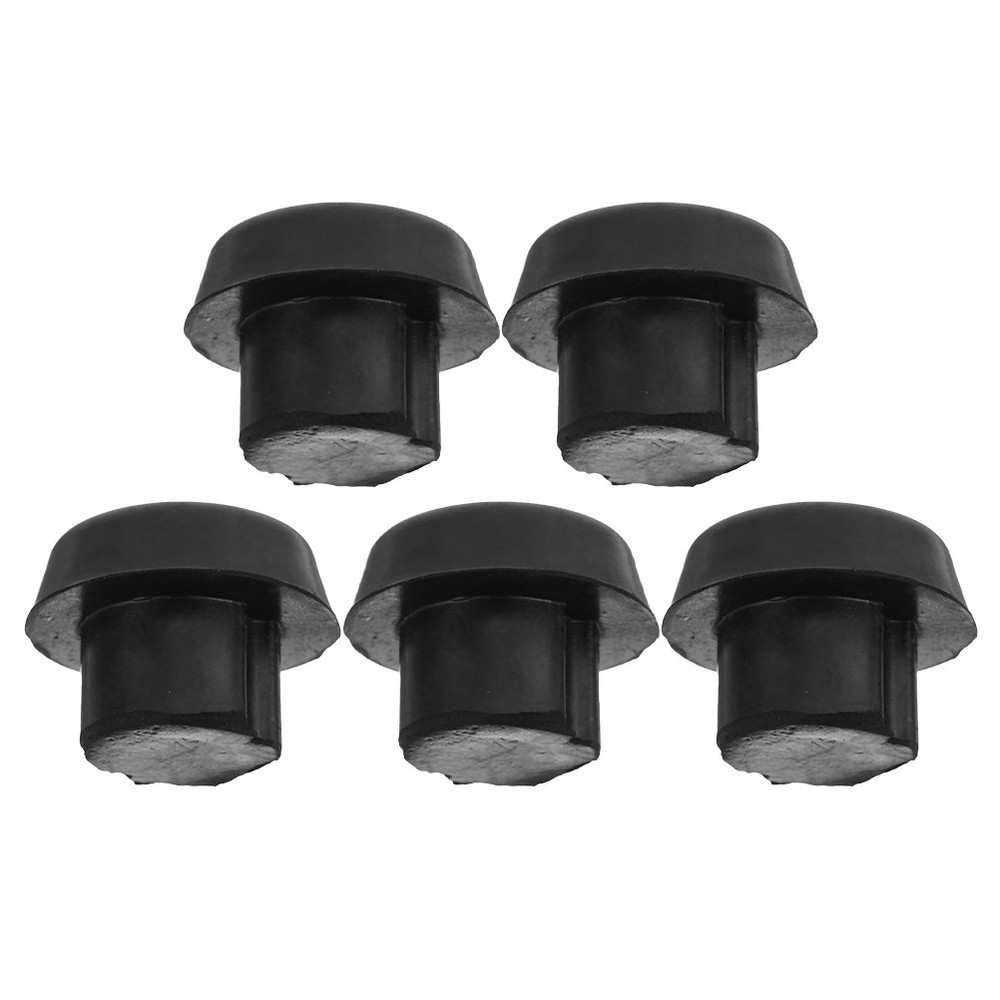 5 Pcs Pool Cue Replacement Tips End Cover Plug Snooker Accessories