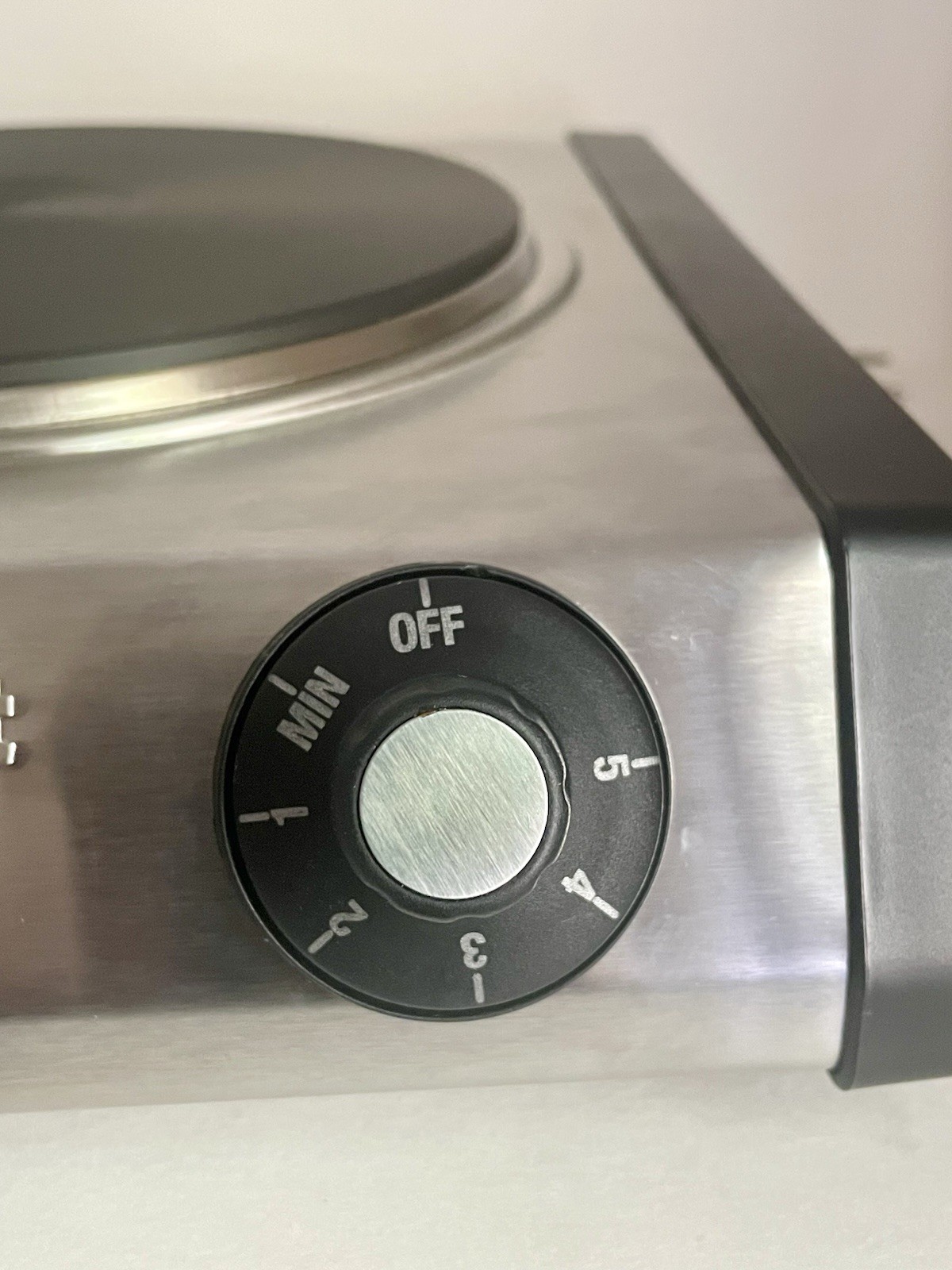 Cuisinart CB-30 Cast-Iron Single Burner Stainless Steel Electric Stove Burner