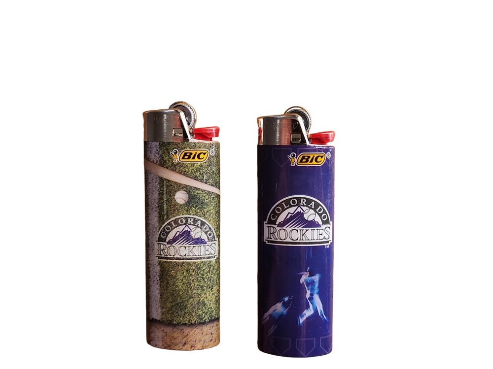 Bic Lighter Colorado Rockies