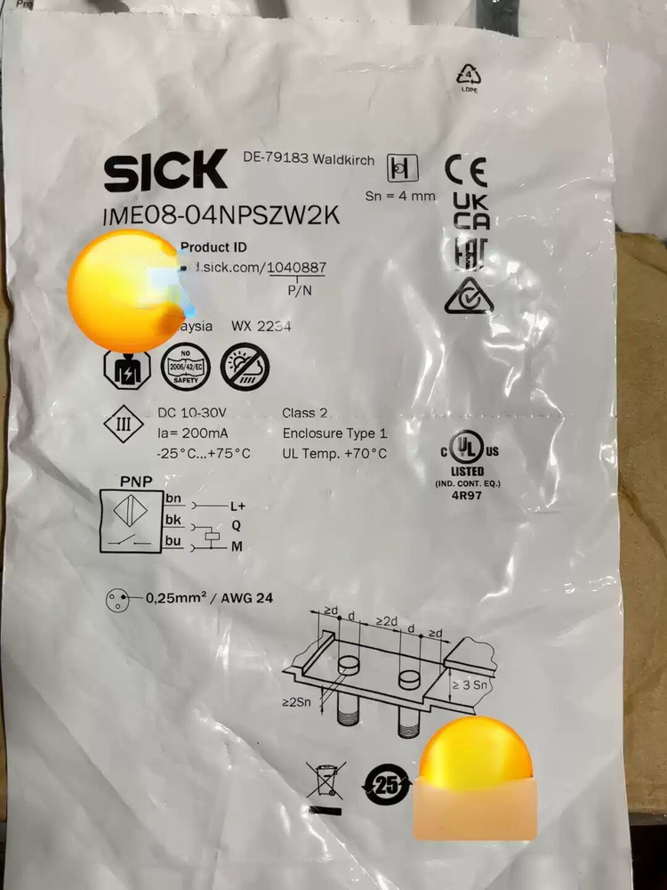 1pcs SICK IME08-04NPSZW2K 1040887 NEW