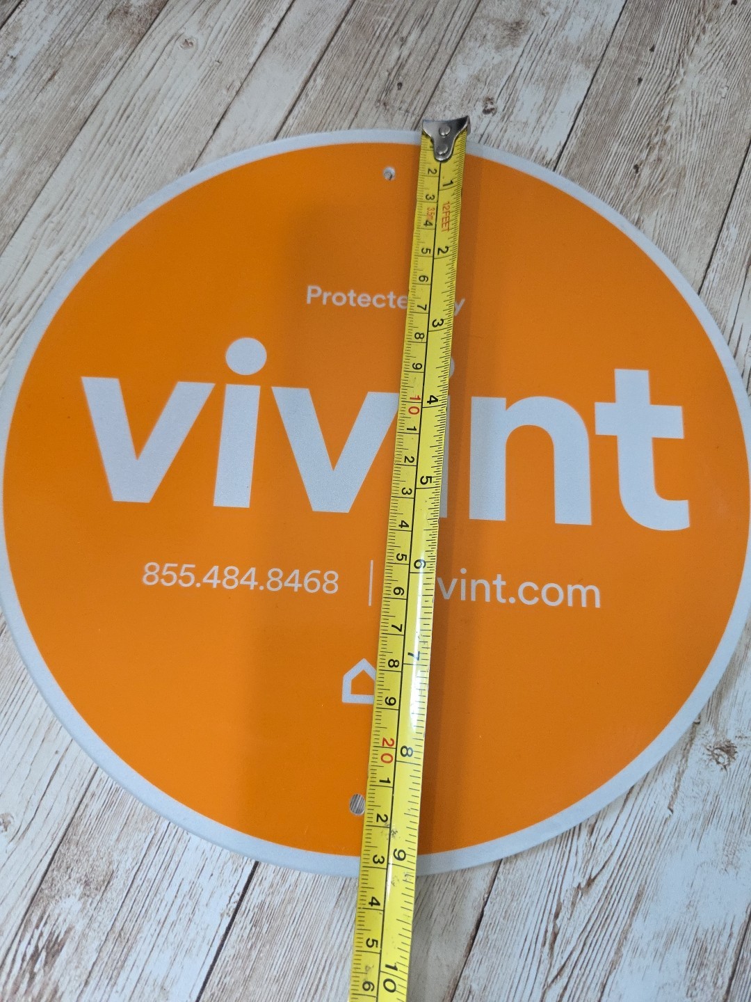 New Vivint Yard Security Sign. No post Included Only Sign 1 Pc