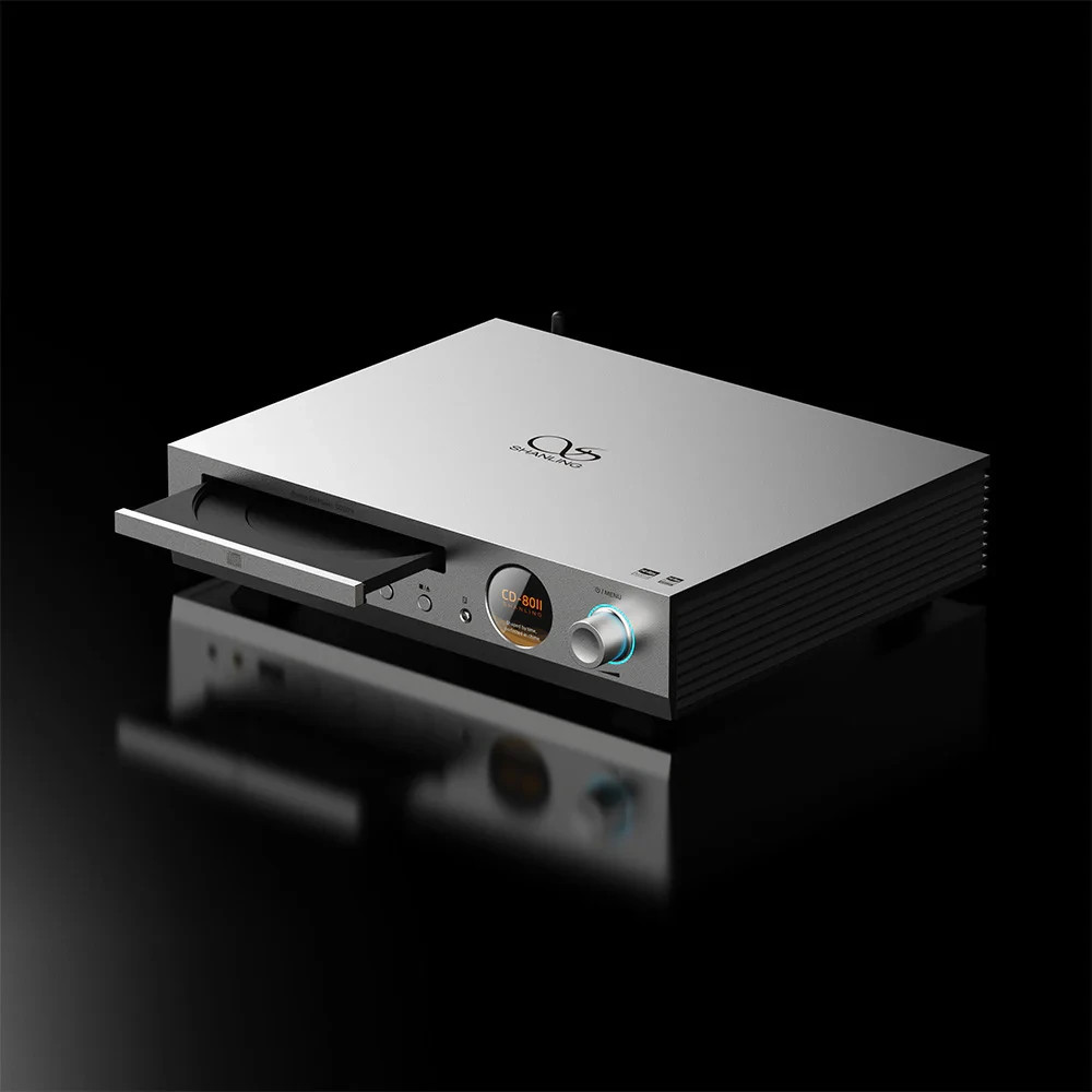 Shanling CD80 II Highly Versatile and Compact CD Player | Silver