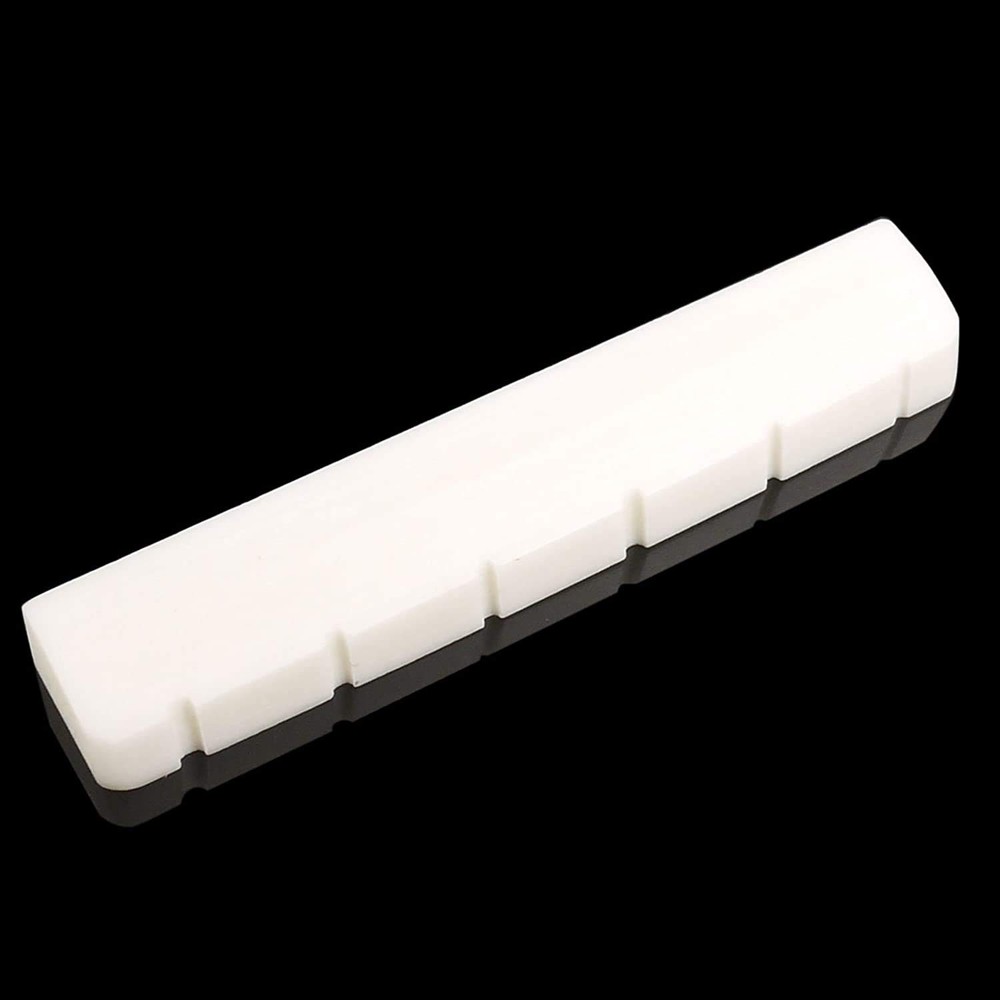 6 String Guitar Bone Bridge Saddle Nut Real Bone for Classical Guitar