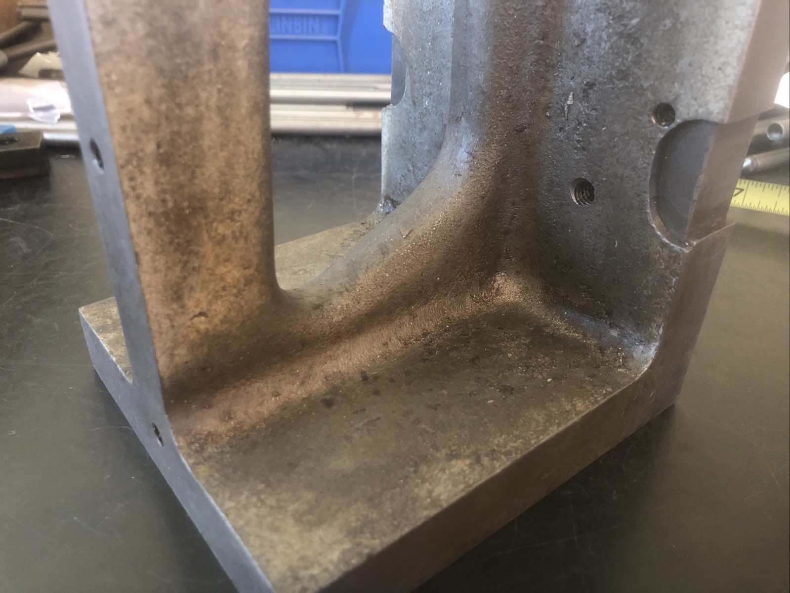 Iron Angle Plate 8”x 5”x 4 1/2” Right Angle Plate No Mfg Name Machinist Tooling