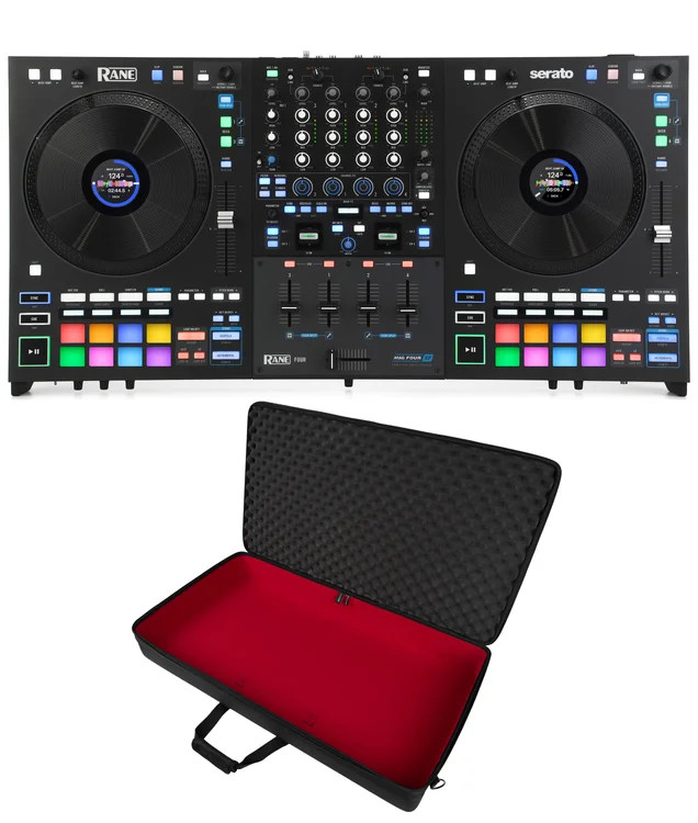 Rane Four 4-channel DJ Controller with Soft Case