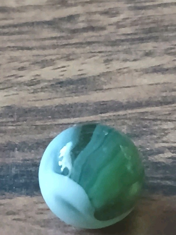 Vintage Patch Marble Collectible Toy Marble