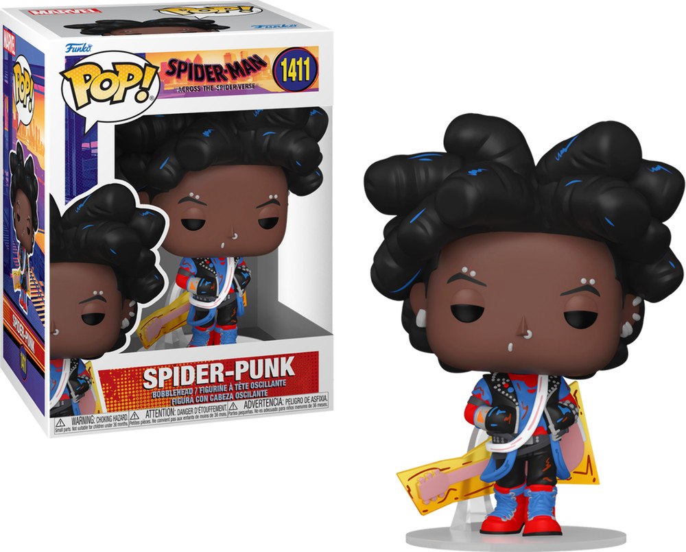 Funko POP! Marvel Spider-Man: Spider-Punk [Unmasked] #1411