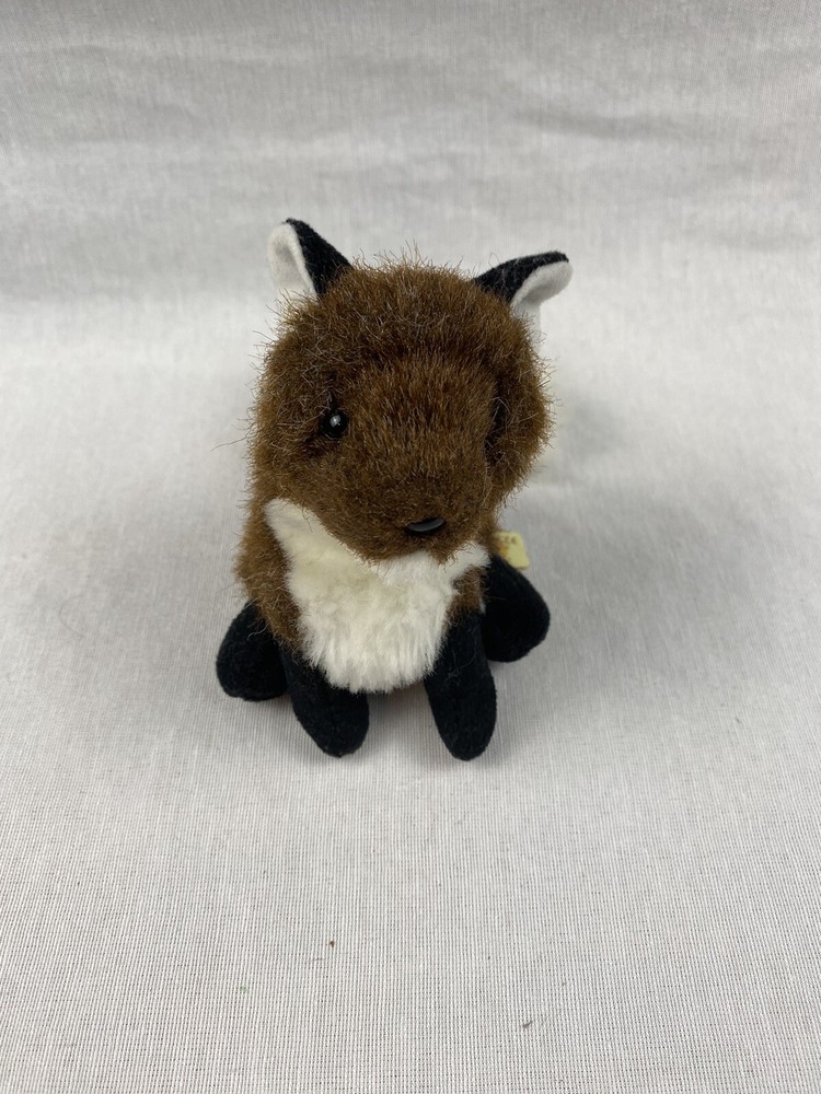 Folkmanis Mini Fox Plush Stuffed Animal Hand Puppet 4”