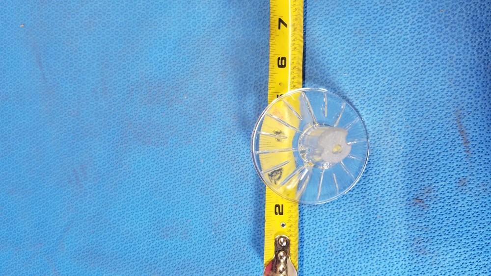 Ribbed Glass Funnel, Laboratory Grade