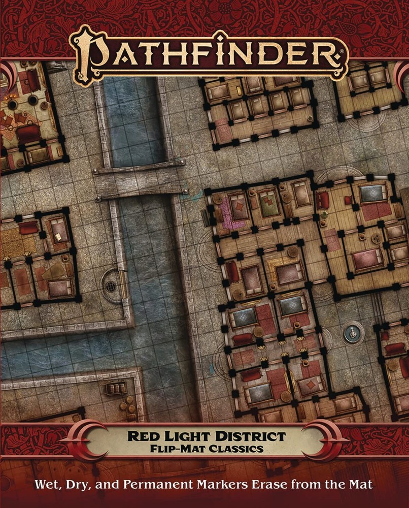 Pathfinder (RPG) Flip-Mat Classics: Red Light District