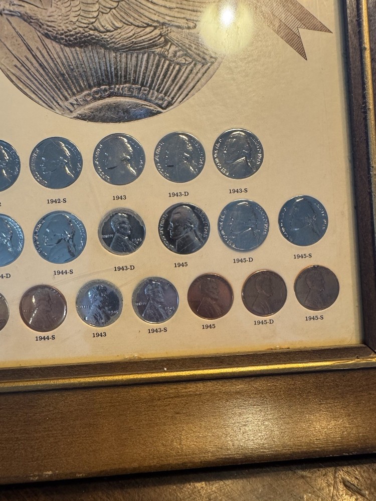 4 Small Display Coin Sets