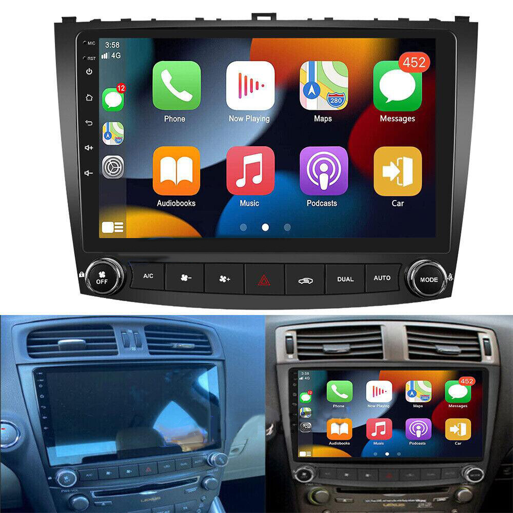 For Lexus IS250 IS350 2006-2012 Android 13 Apple CarPlay Car Stereo Radio GPS