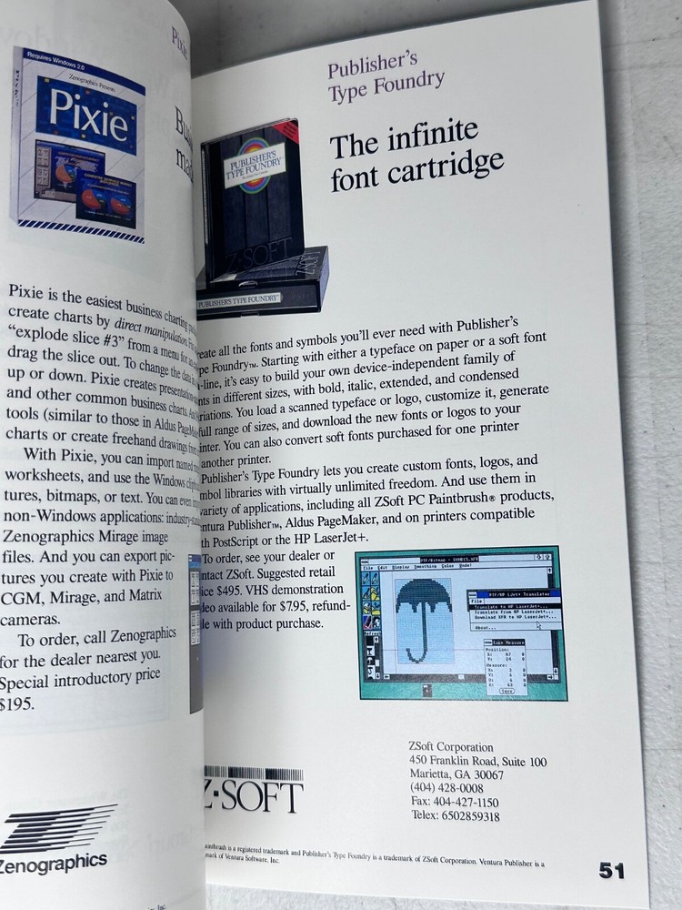 1988 Microsoft Windows Shopping Catalog Pack w/ Letter Envelope Vintage PC