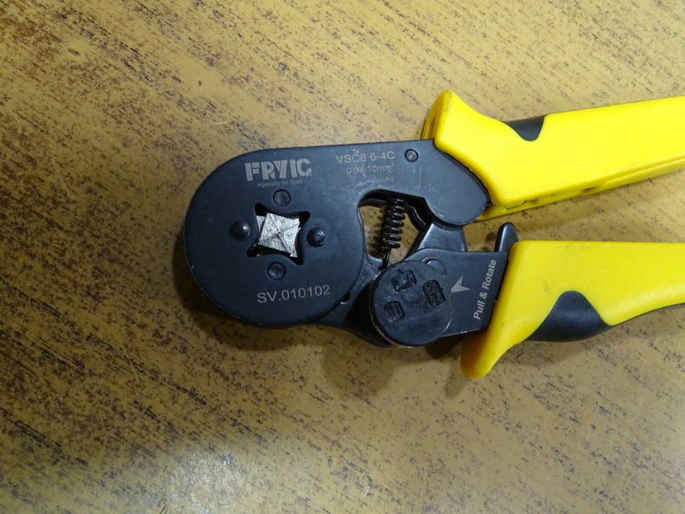 Fryic Square Self-Adjusting Crimper Plier VSC8 6-4C