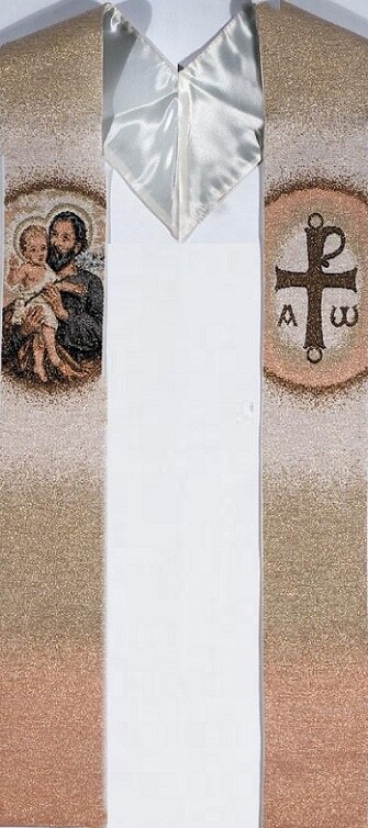 Priest stole, St. Joseph