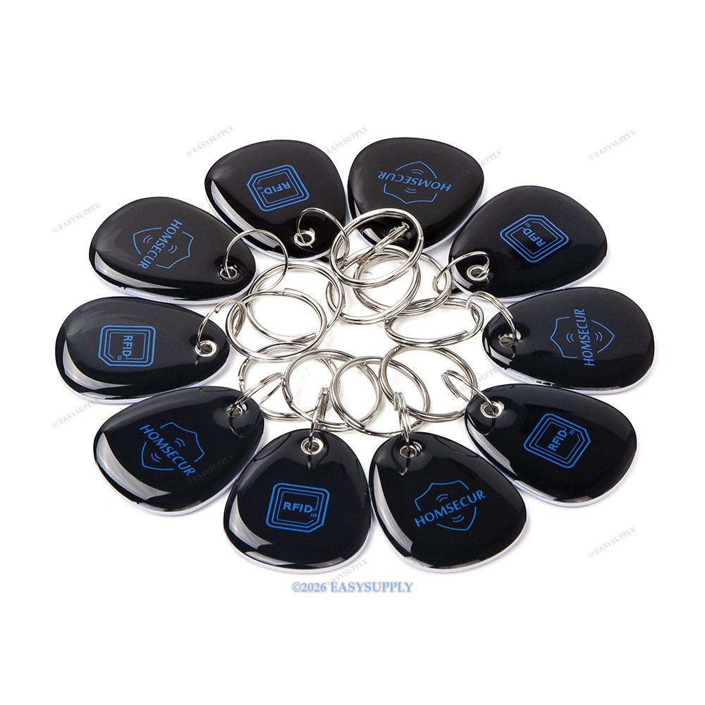 HOMSECUR Access Control System Set With Remote Controller Keyfob Strike Lock