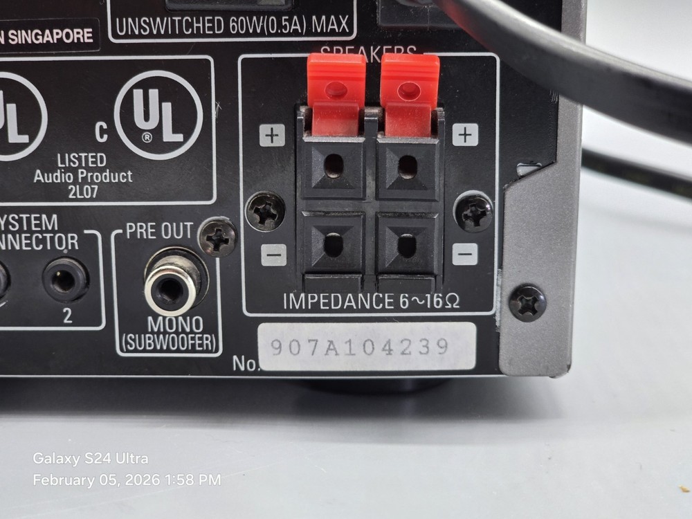 Denon UDRA-M10 Compact Component Reciever Amplifier Ships Free