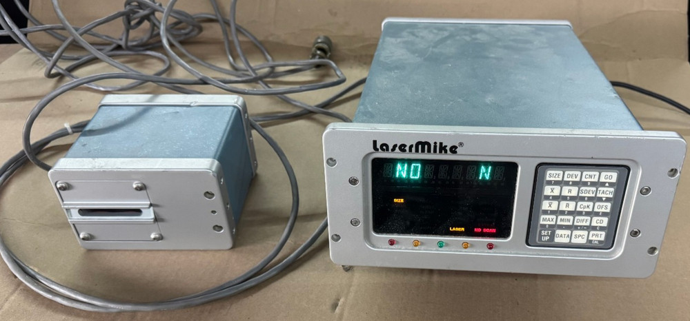 Beta LaserMike Model 501-195 LASER MICROMETER Receiver 2020 Controller Scanner