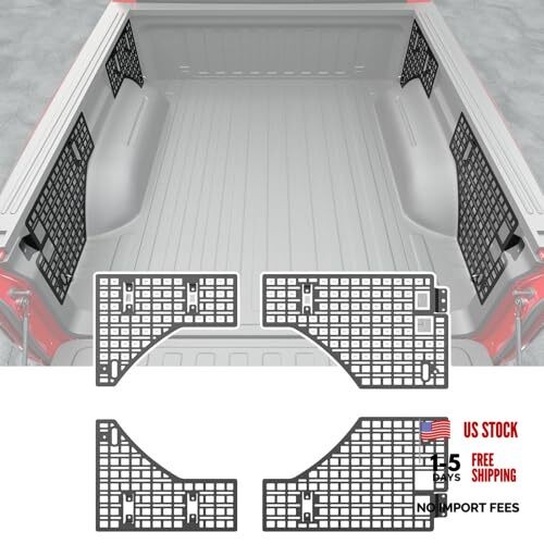 5.7FT Side Bed Molle Panel Compatible with 19-26 RAM 1500 Side Molle Panel
