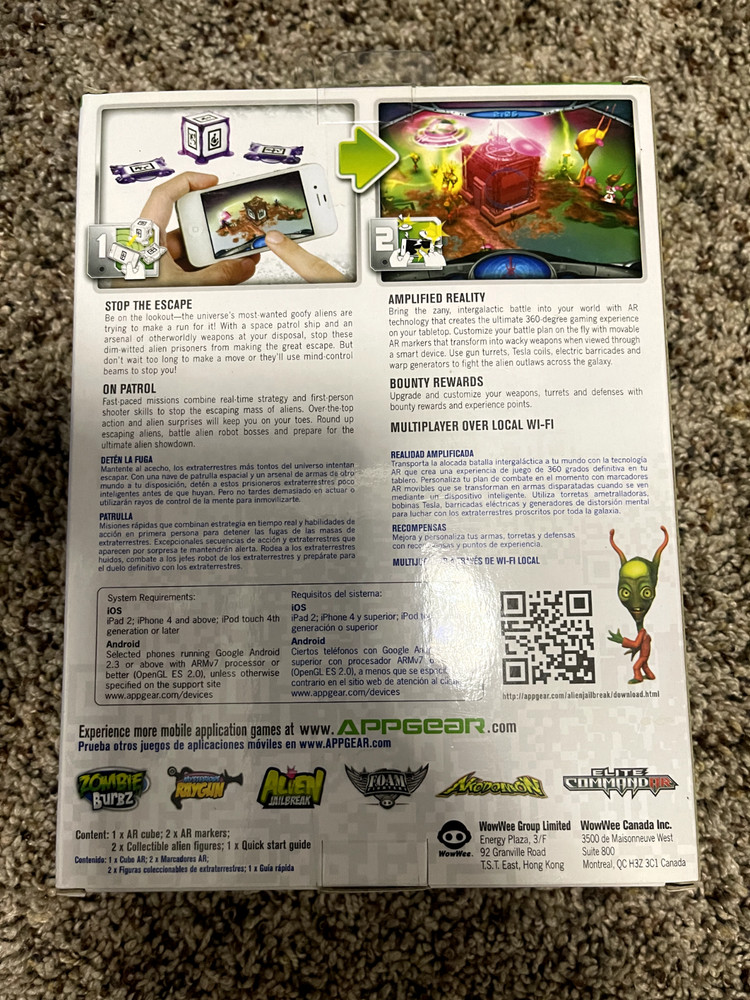 Appgear Alien Jailbreak Mobile Application Game New