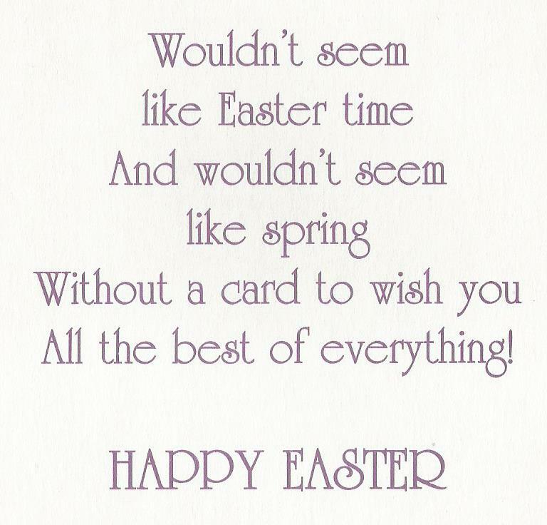 Especially for You AT EASTER (E)