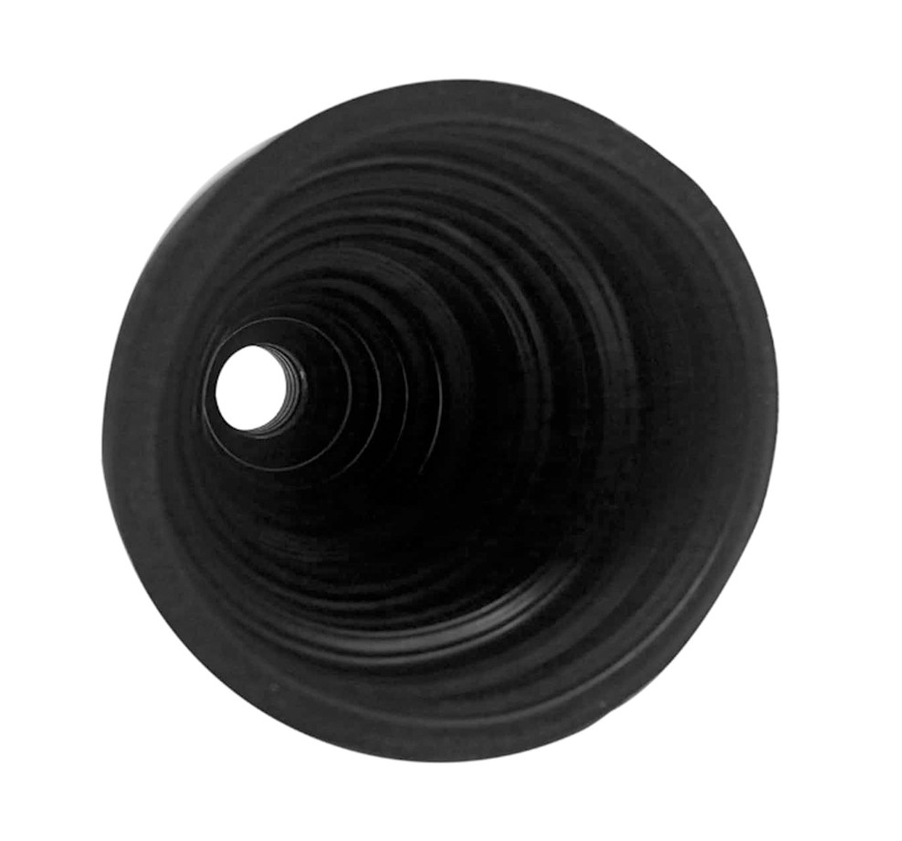 2‌X Car Drive Shaft CV Axle Joint Boot Dust Cover Kit Universal Rubber w/Clamp‌s