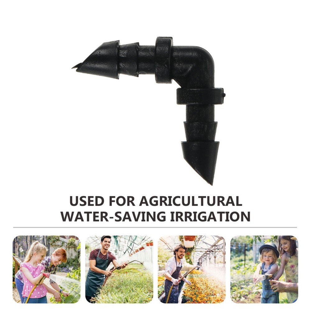 1000 Pcs Drip Irrigation Coupling Connectors Barbed Hose Fitting