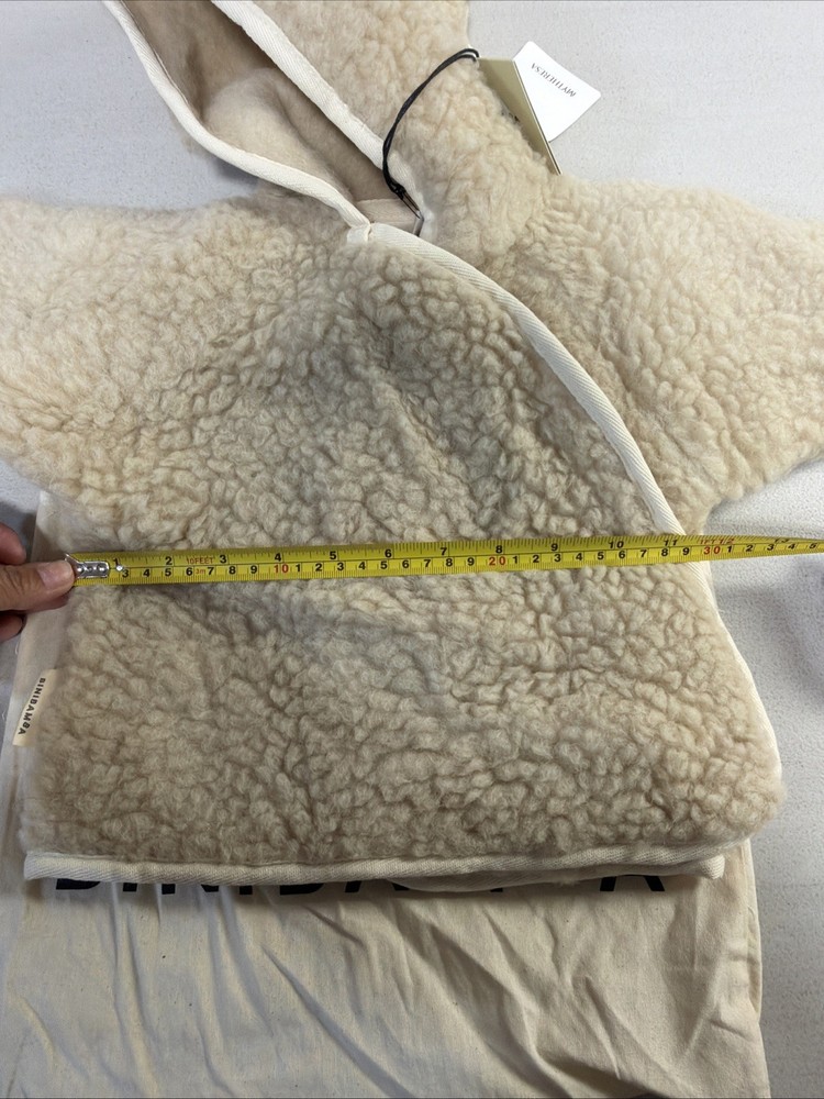 BINIBAMBA MERINO SNUGGLE JACKET SIZE MEDIUM