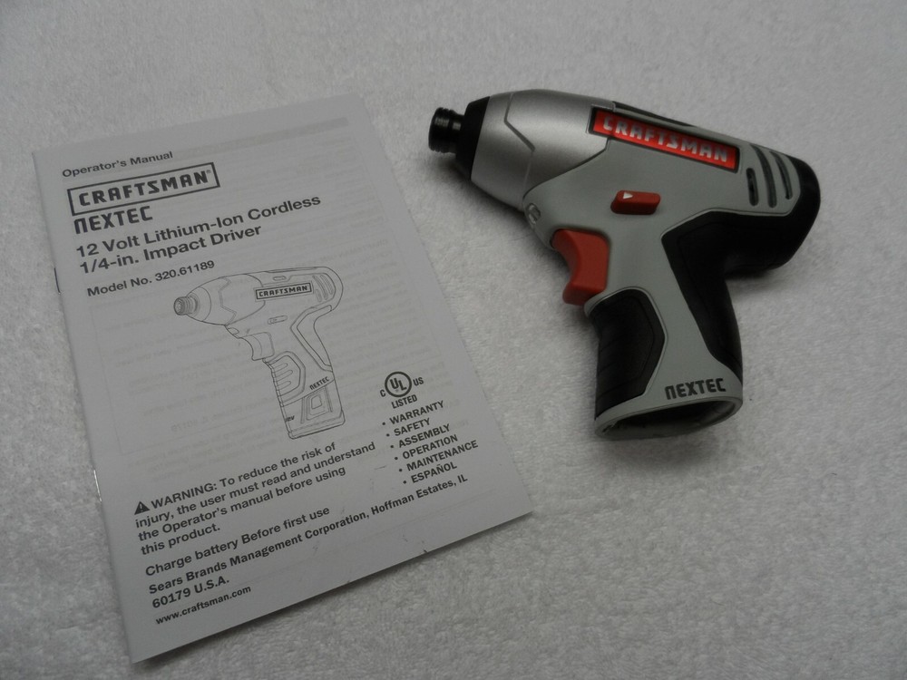 Craftsman Nextec 12-volt Impact Driver (bare tool) - Model 320.61189