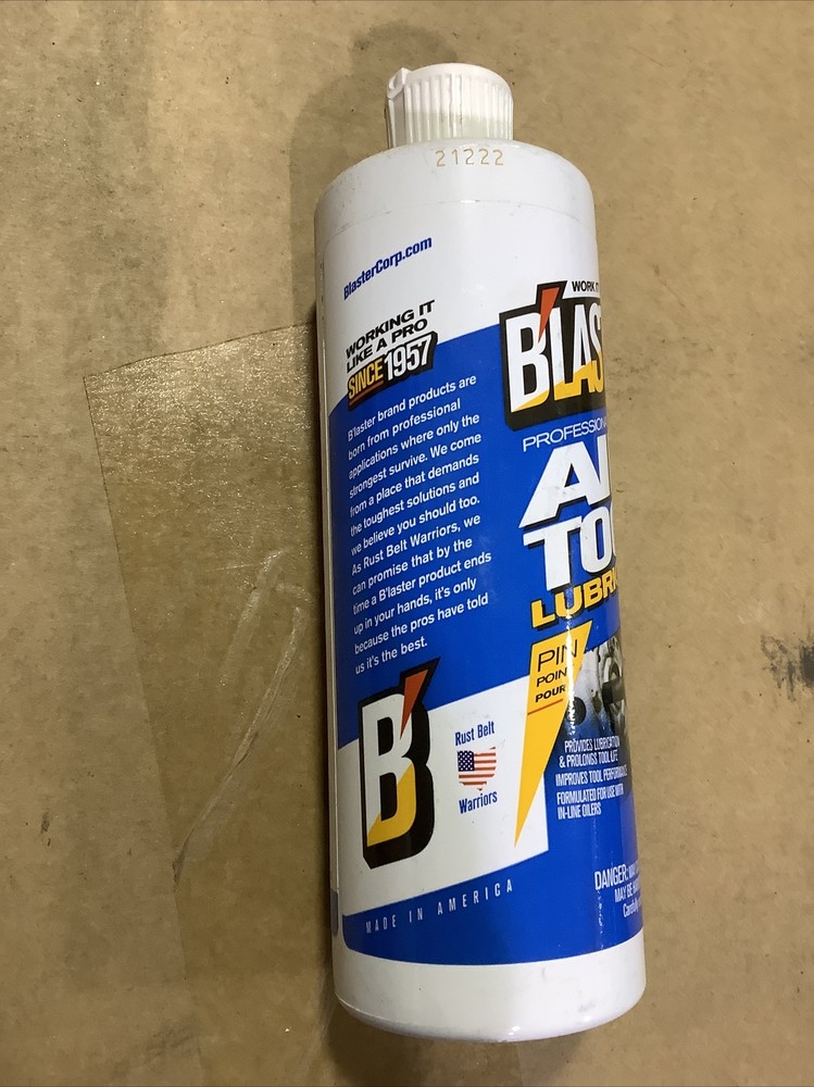 Blaster Air Tool Lubricant 16FL OZ.