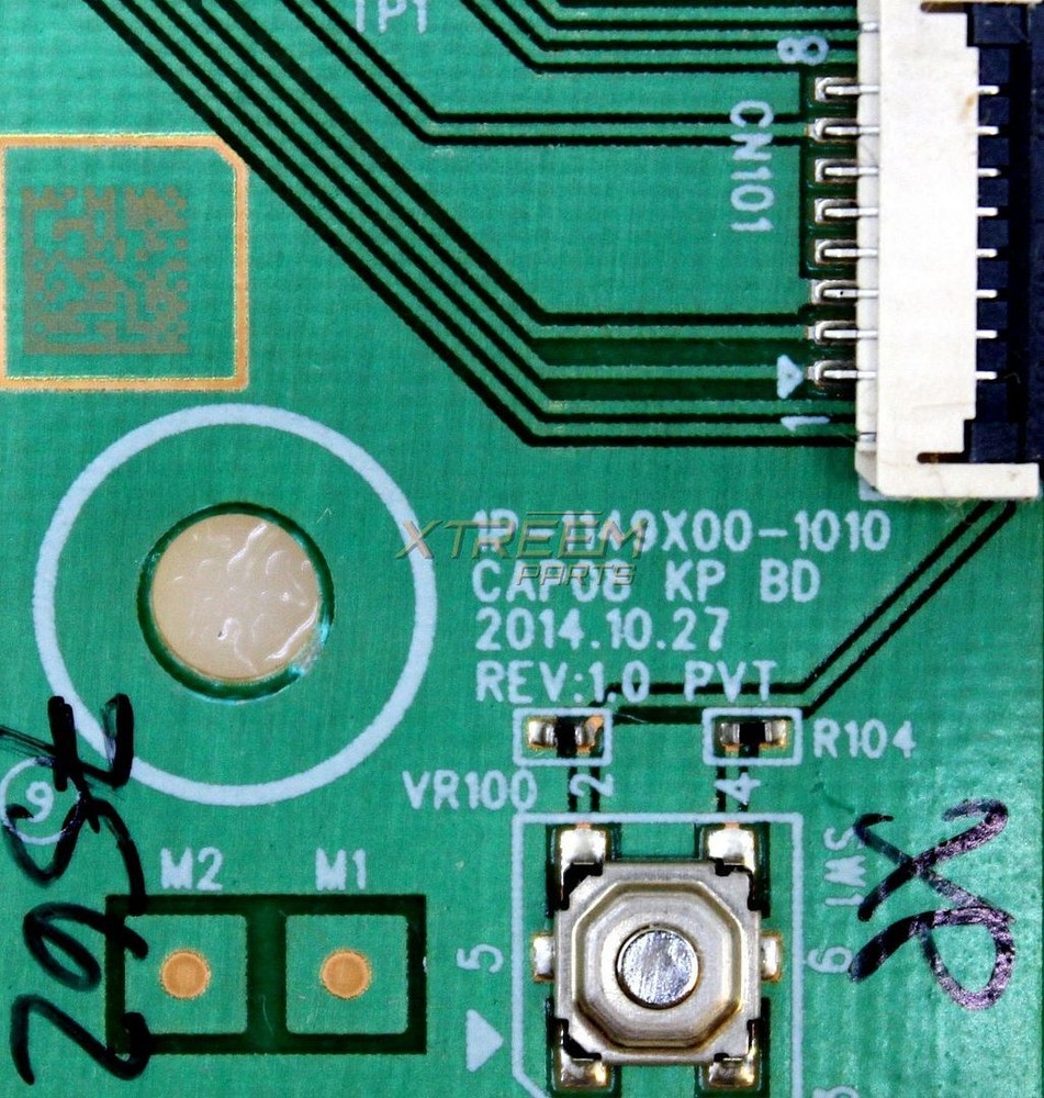 Vizio E60-C3 Power Button Board 1P-1149X00-1010