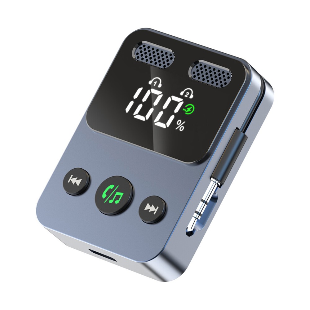 🔥Bluetooth Transmitter Call Music Receiver AUX Adapter for Car Headphone iPod