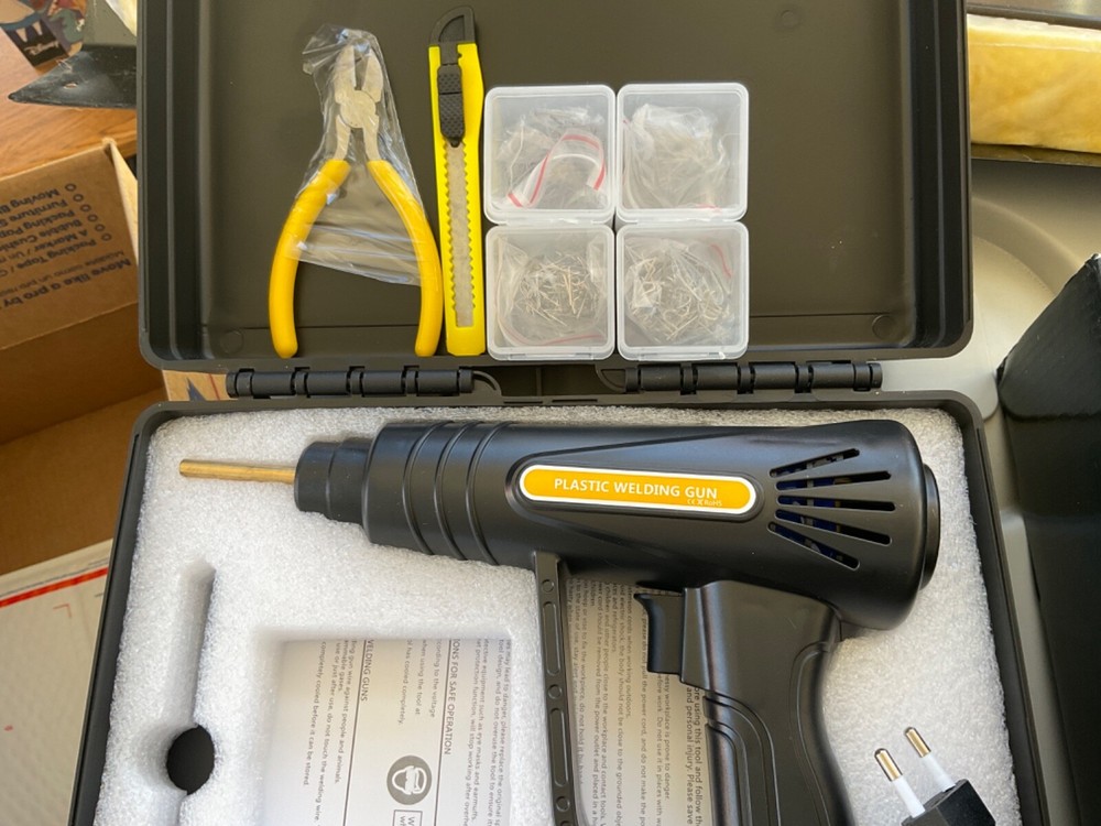 70W Portable Handheld Plastics Panel Crack Repairs Kit E1E1