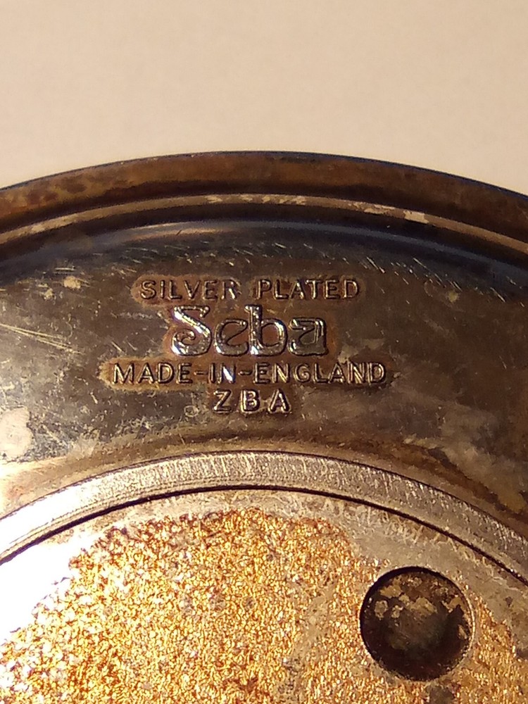 TENNIS SILVER PLATED DISH WORLD IMPORT GREAT FOR ANY OLDER COLLECTION!