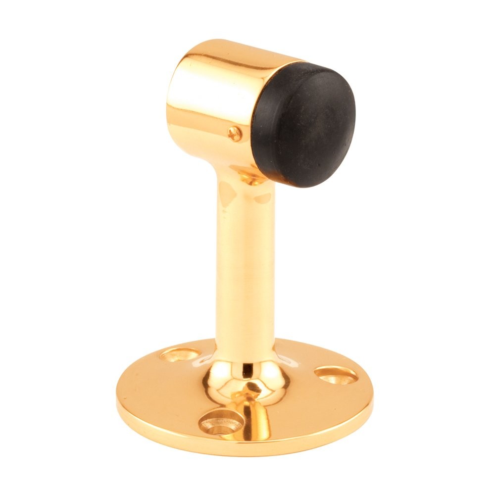 -Line J 4600 3 In. Bright Brass Solid Brass Floor Door Stop Single Pack