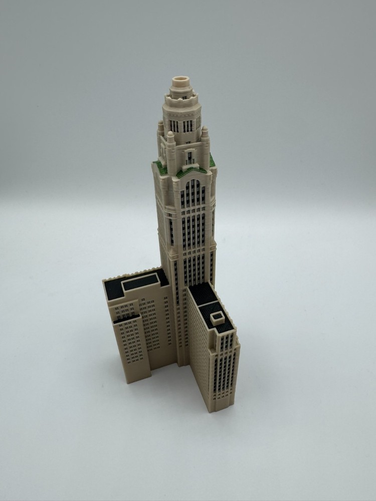 LeVeque Tower Model- 3D Printed Full Color