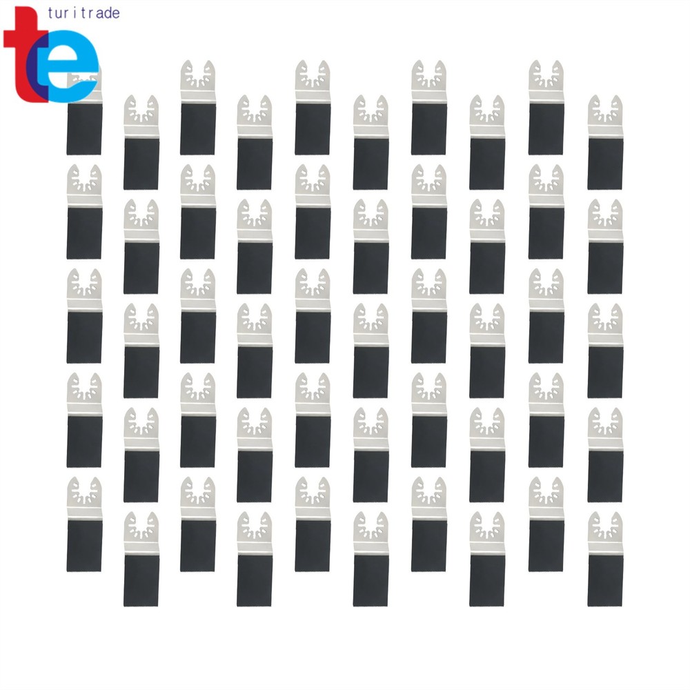 Universal Bi-Metal Oscillating Tool Blades Quick Release Multitool Blades 50PCS