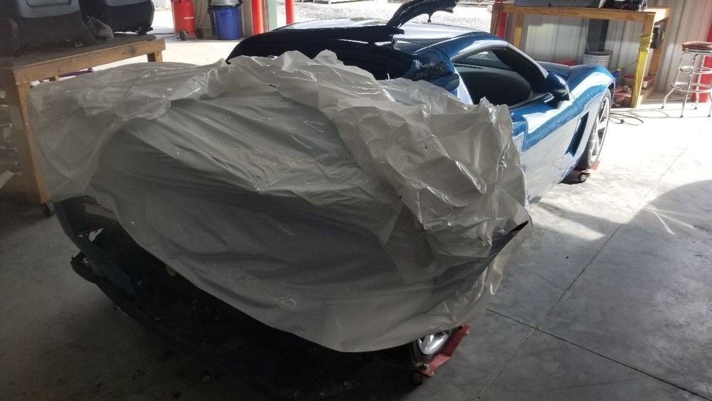 09 CHEVY CORVETTE C6 SRS CONTROL MODULE 15297098