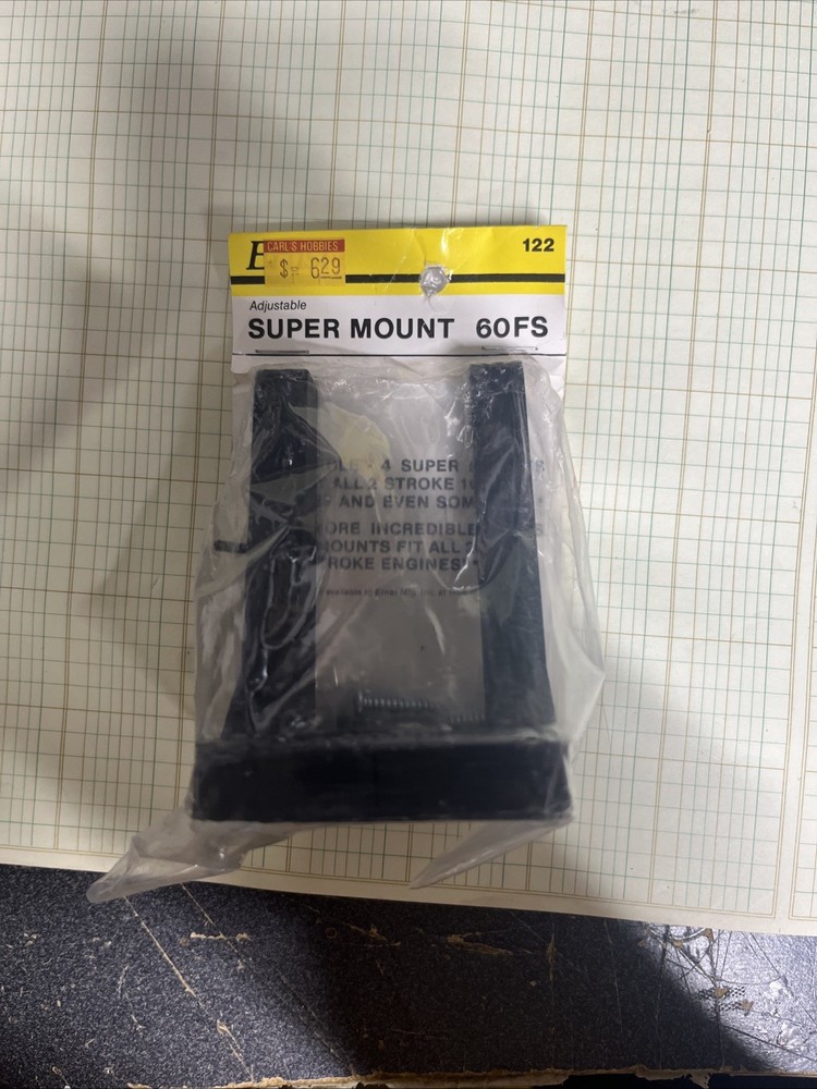 Ernst Adjustable Super Mount 60FS. #122 New unopened package.