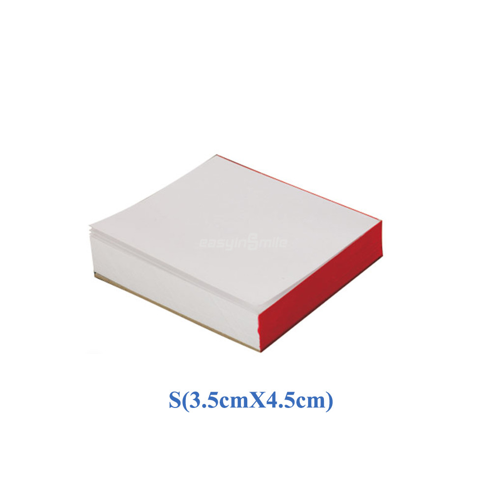 300 Sheet Dental Mixing Pads Paper/Poly Coated 2Side Disposable S/M/L cement USA