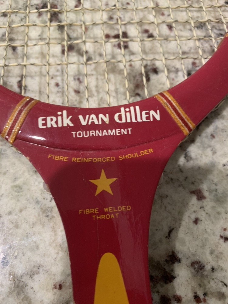 Spaulding Tennis Racket Erik Van Dillon