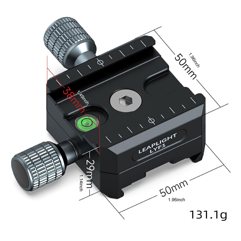 Quick-Release Clamp Universal Swiss Clamp for Camera Monitors Lights Microphones