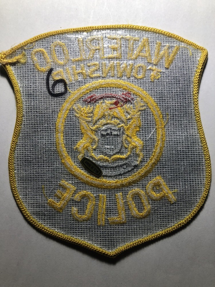 Waterloo Township Michigan Police Patch