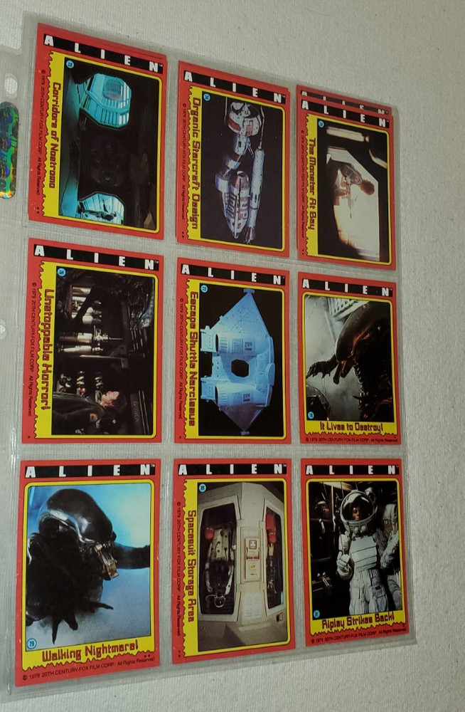 1979 Topps Alien Complete Card Set (84)