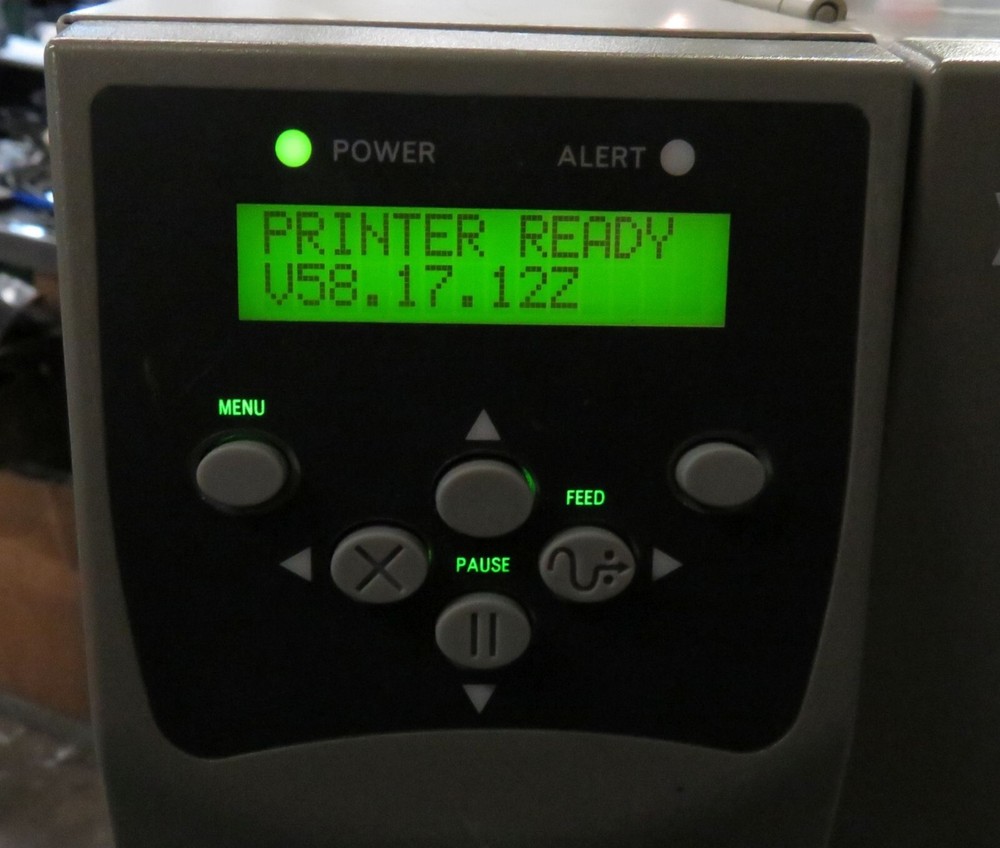 Zebra Stripe S4M Industrial Printer * Tested Working * Complete Print