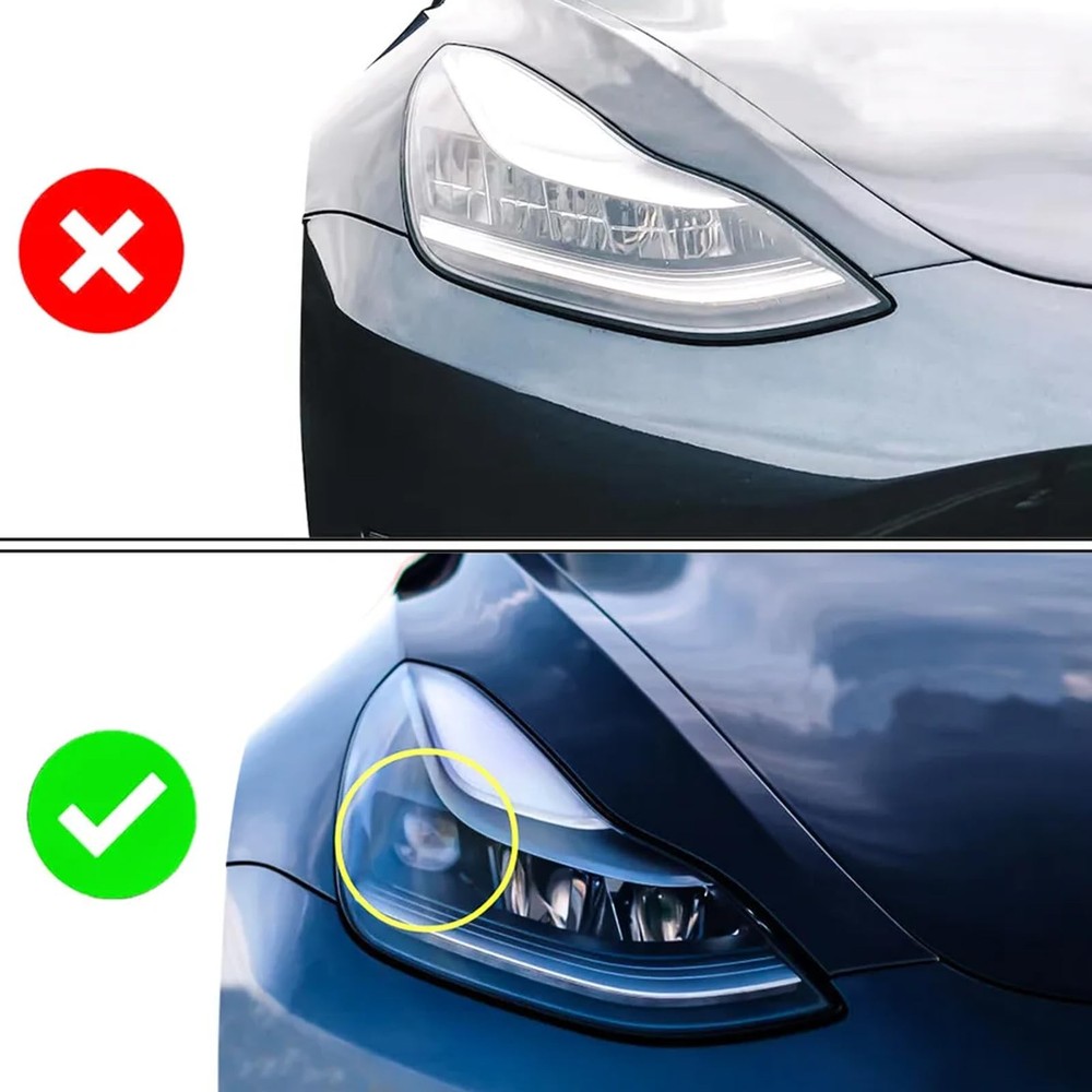 Front LED Headlight Right Side for 2021-2023 Tesla Model 3 / Y Projector