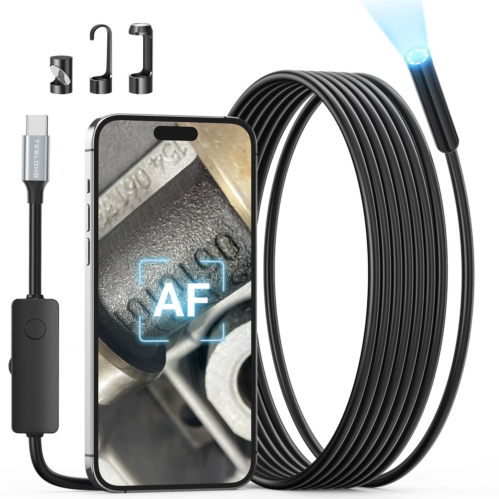 HD Borescope Camera 16.5ft Autofocus