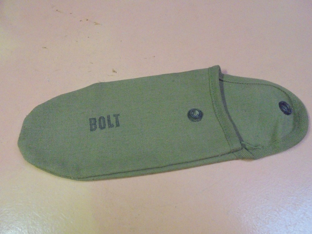 Vintage WWII U. S. Bolt Pouch 1945 Jaclin Mfg. Co.